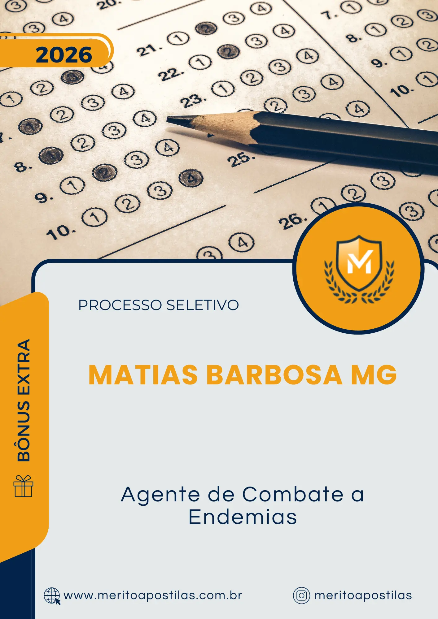 Apostila Agente de Combate a Endemias Prefeitura de Matias Barbosa MG 2026