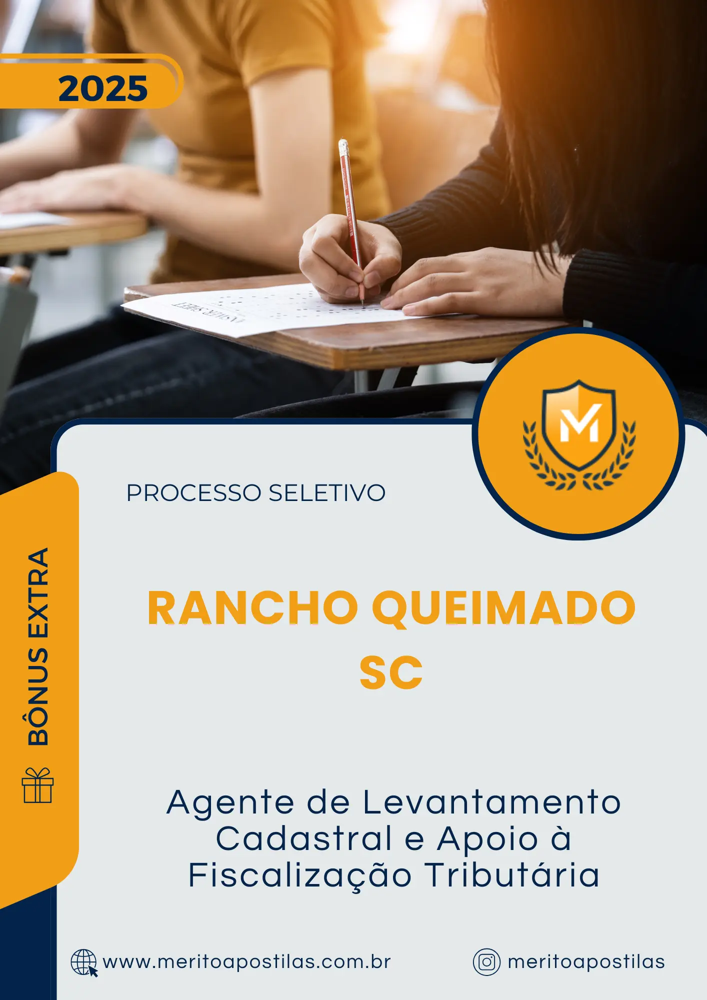 Apostila Agente de Levantamento Cadastral e Apoio à Fiscalização Tributária Prefeitura de Rancho Queimado SC 2025