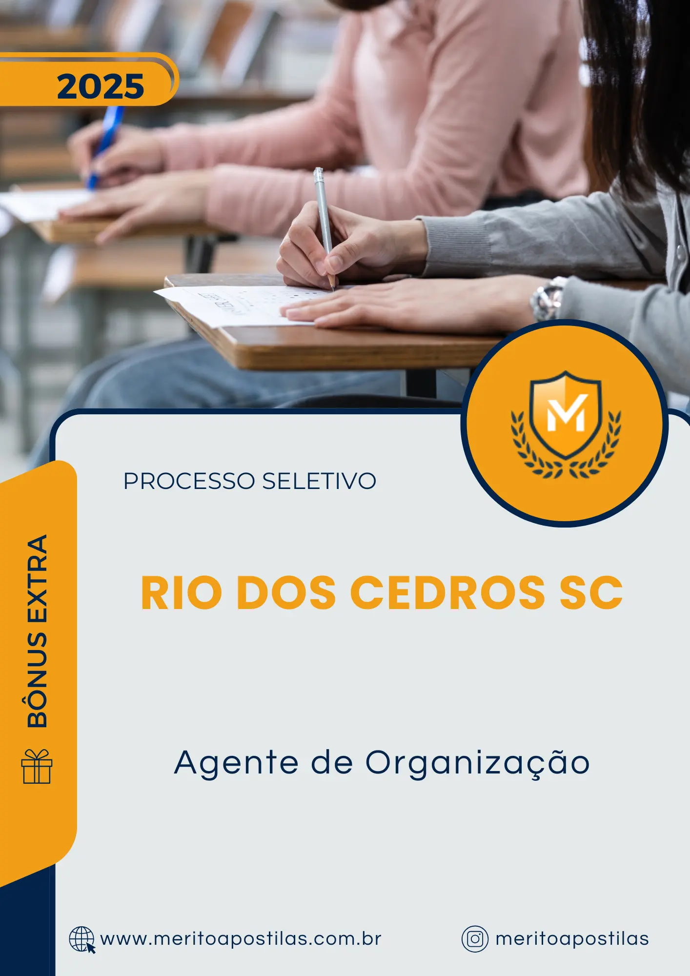 Apostila Agente de Organização Prefeitura de Rio dos Cedros SC 2025