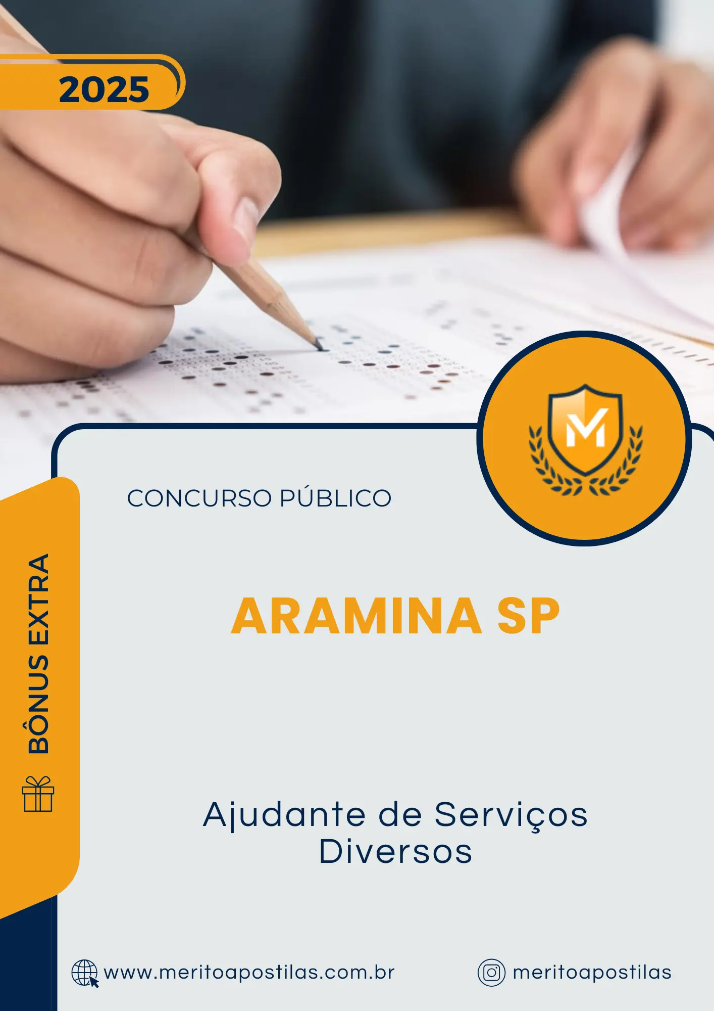 Apostila Ajudante de Serviços Diversos Prefeitura de Aramina SP 2025