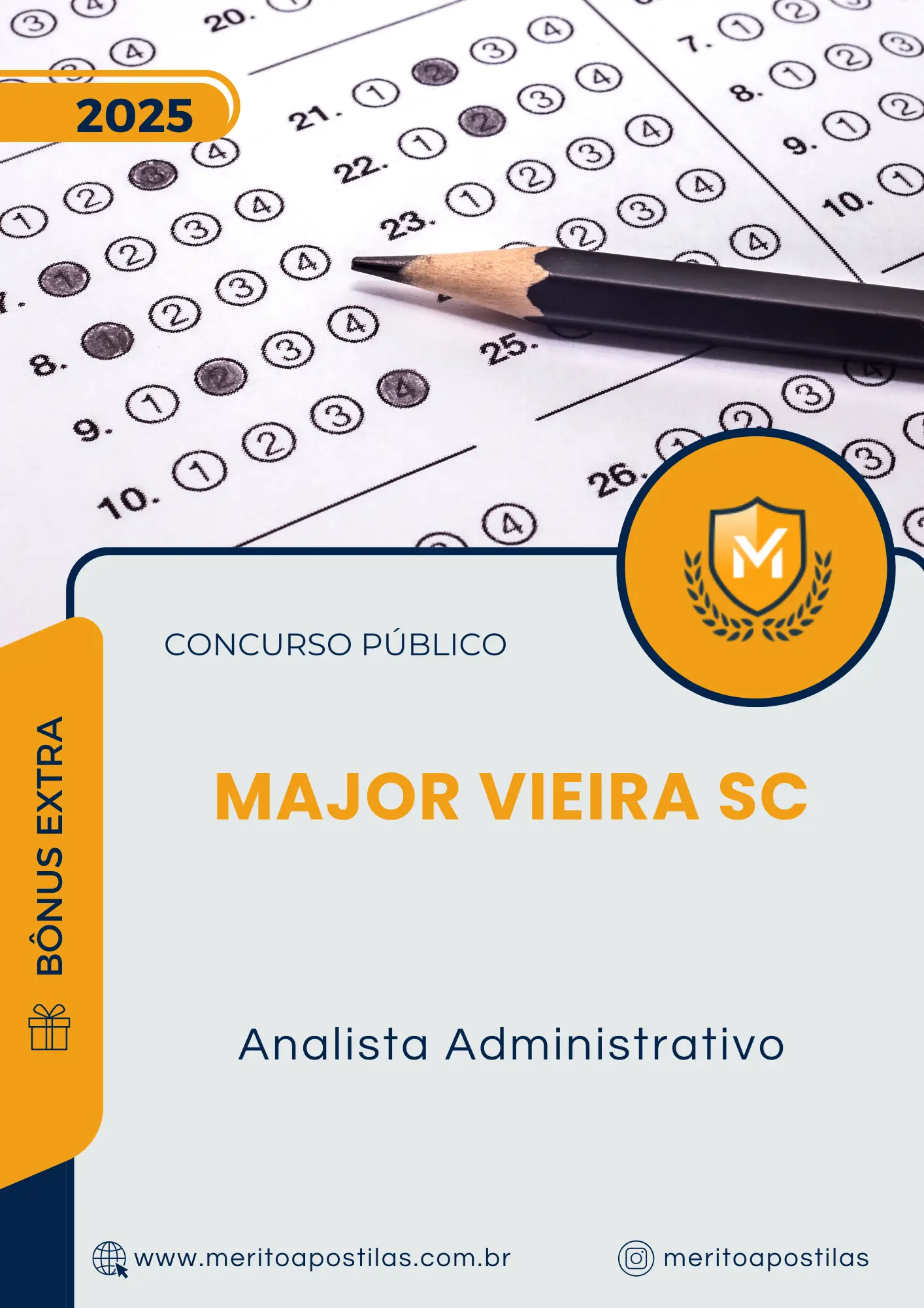 Apostila Analista Administrativo Prefeitura de Major Vieira SC 2025