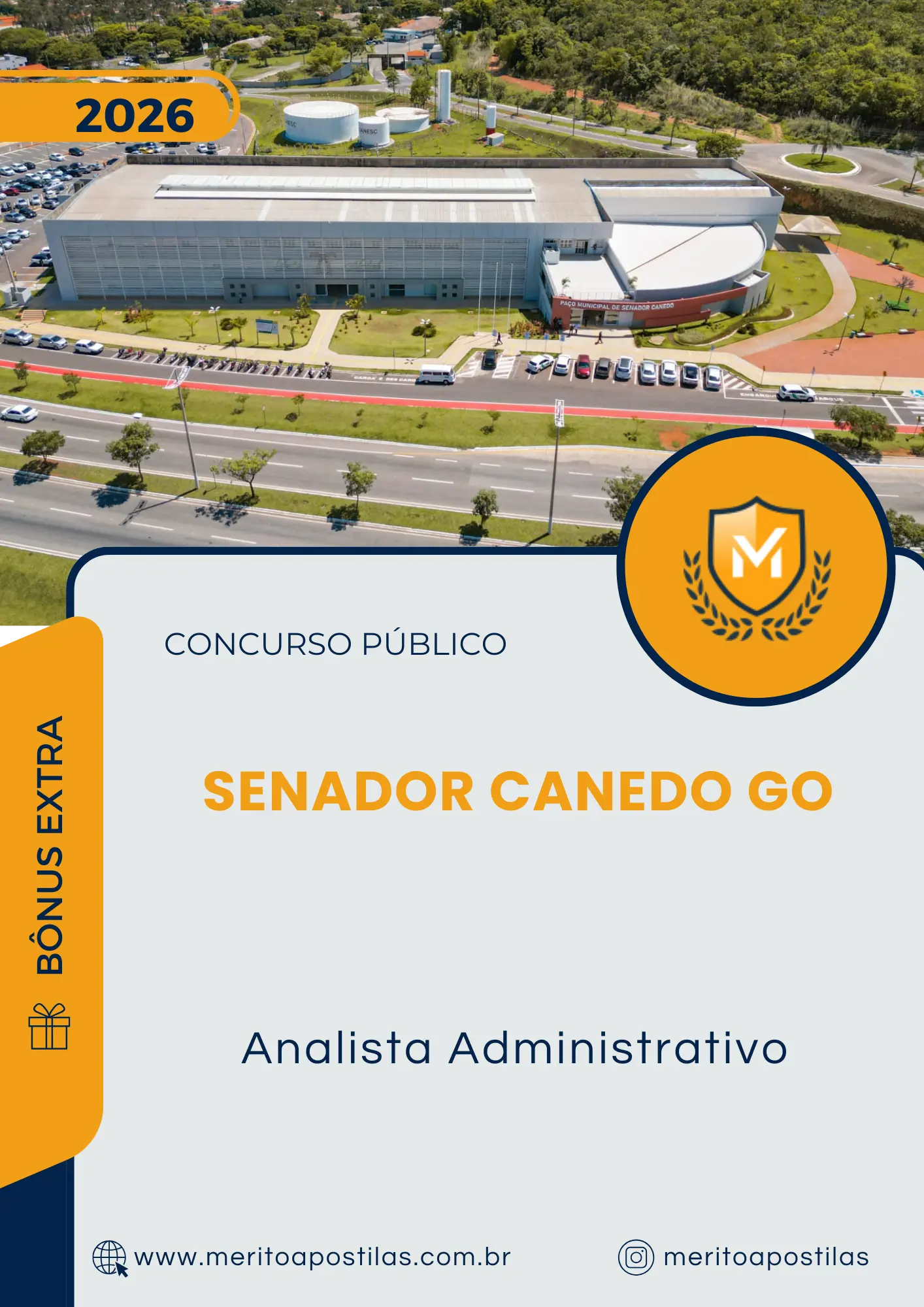 Apostila Analista Administrativo Prefeitura de Senador Canedo GO 2026