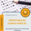 Apostila Assistente Social de Políticas Públicas Prefeitura de Cunha Porã SC 2025