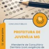 Apostila Atendente de Consultório Dentário Prefeitura de Juvenília MG 2026