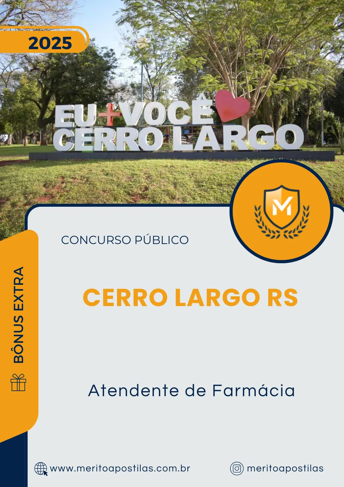 Apostila Atendente de Farmácia Prefeitura de Cerro Largo RS 2025