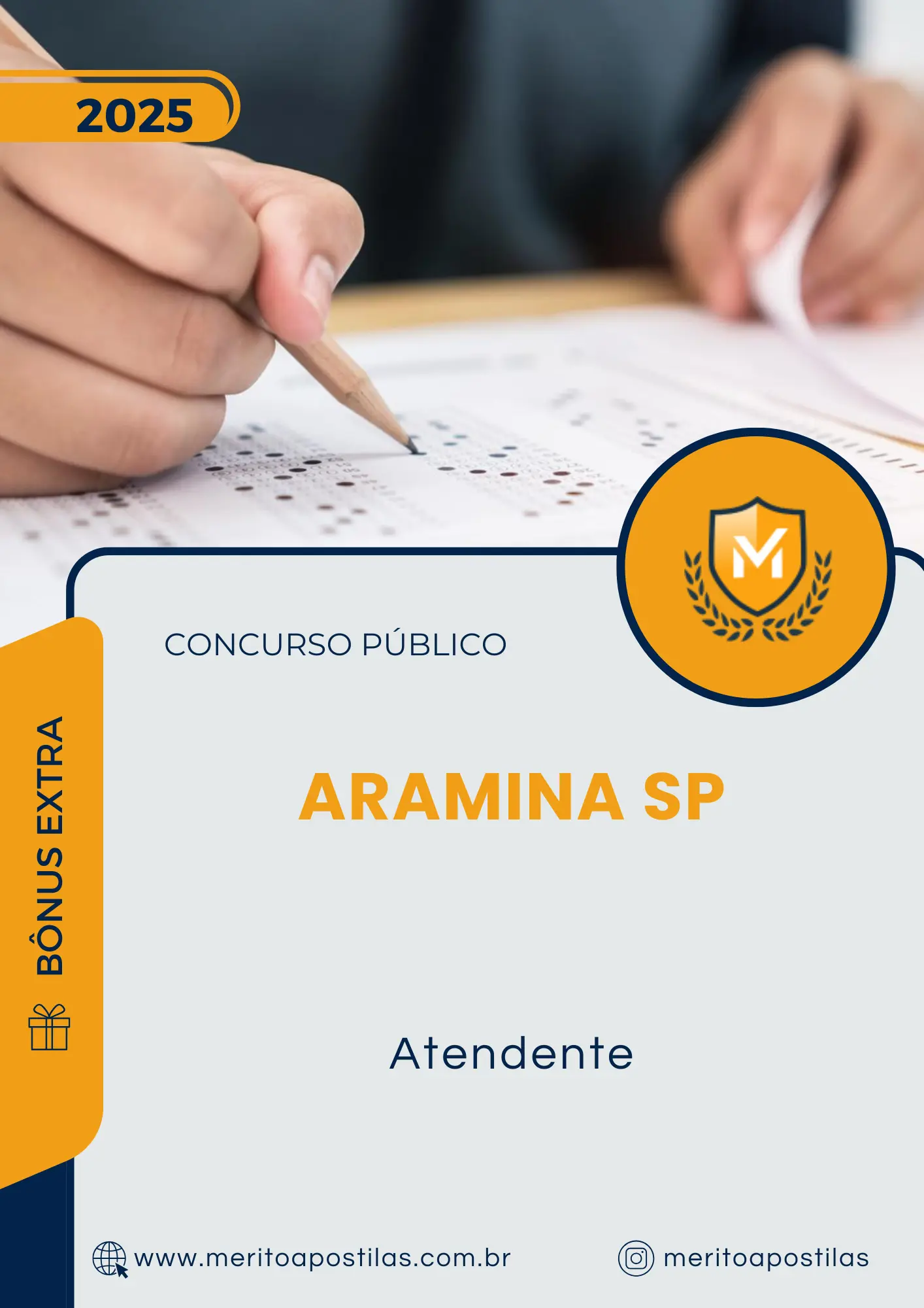Apostila Atendente Prefeitura de Aramina SP 2025