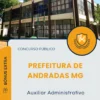 Apostila Auxiliar Administrativo Prefeitura de Andradas MG 2026