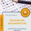 Apostila Auxiliar De Consultório Dentário Prefeitura de Riachão do Bacamarte PB 2025