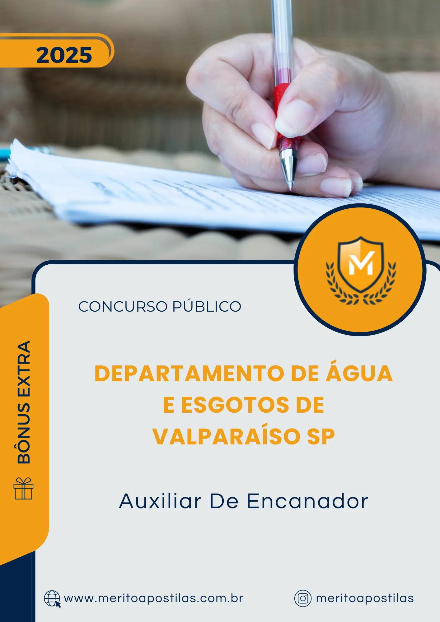 Apostila Fiscal De Leituras Departamento de Água e Esgotos de Valparaíso SP 2025