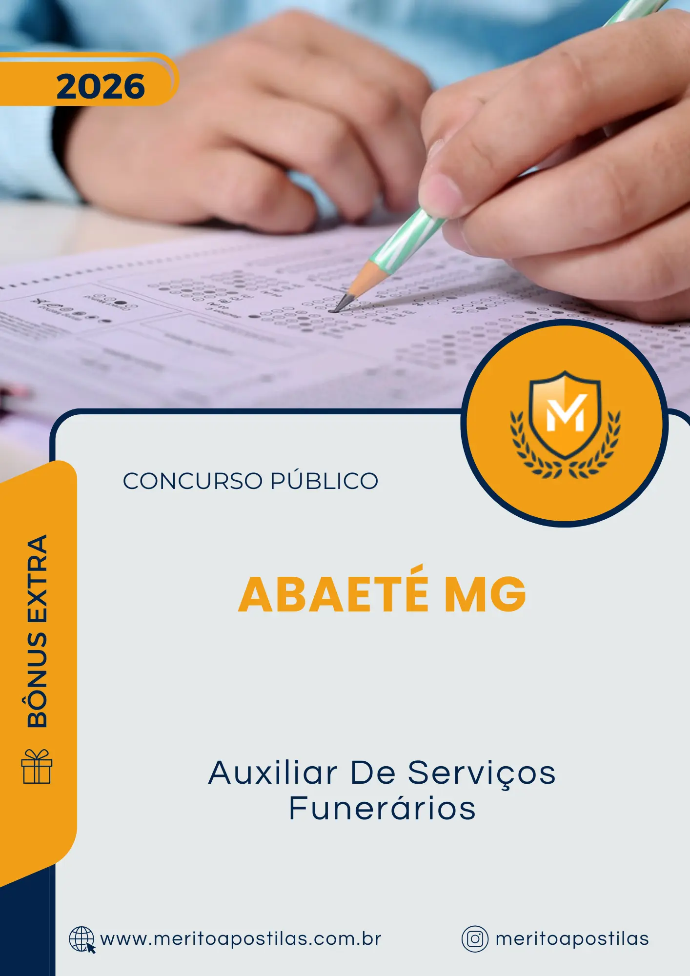 Apostila Auxiliar De Serviços Funerários Prefeitura de Abaeté MG 2026