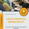 Apostila Auxiliar de Desenvolvimento Infantil Prefeitura de Santo Amaro da Imperatriz SC 2025