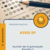 Apostila Auxiliar de Organização Escolar II Prefeitura de Assis SP 2025
