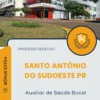 Apostila Auxiliar de Saúde Bucal Prefeitura de Santo Antônio do Sudoeste PR 2025