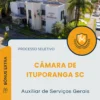 Apostila Auxiliar de Serviços Gerais Câmara de Ituporanga SC 2025