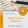 Apostila Bombeiro Hidráulico Prefeitura de Serro MG 2026