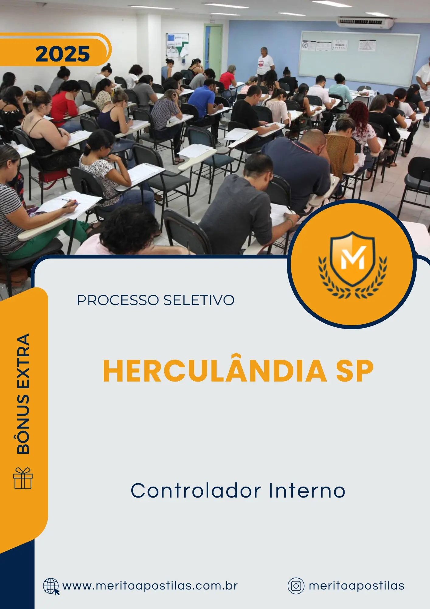 Apostila Controlador Interno Prefeitura de Herculândia SP 2025