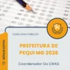 Apostila Coordenador Do CRAS Prefeitura de Pequi MG 2026
