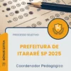 Apostila Coordenador Pedagógico Prefeitura de Itararé SP 2025