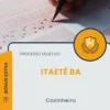 Apostila Cozinheira Prefeitura de Itaetê BA 2025