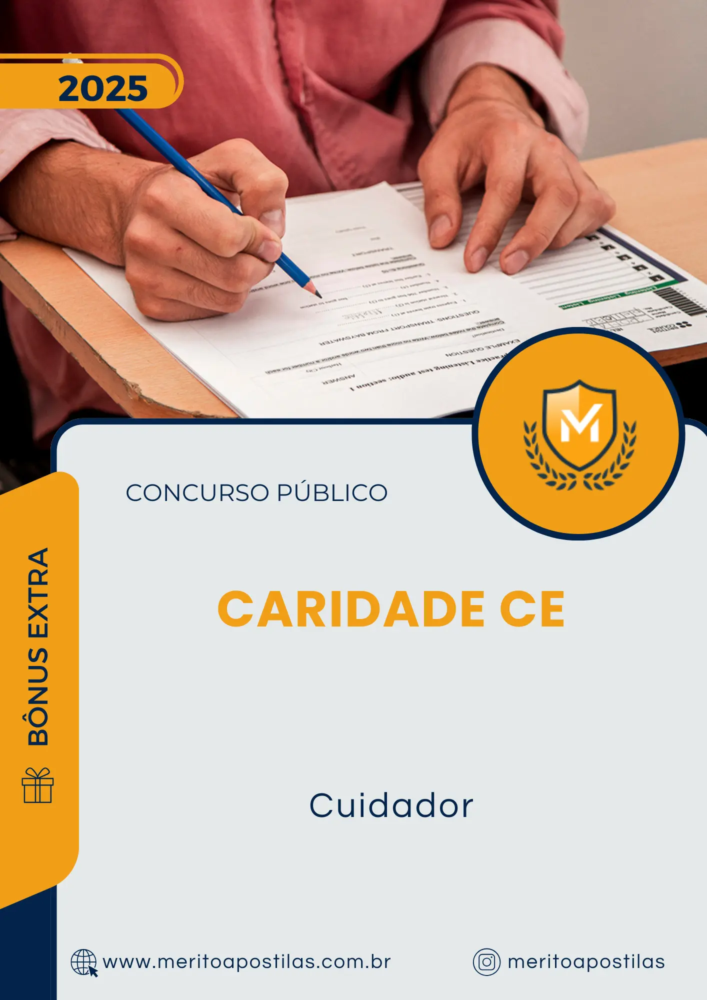 Apostila Cuidador Prefeitura de Caridade CE 2025