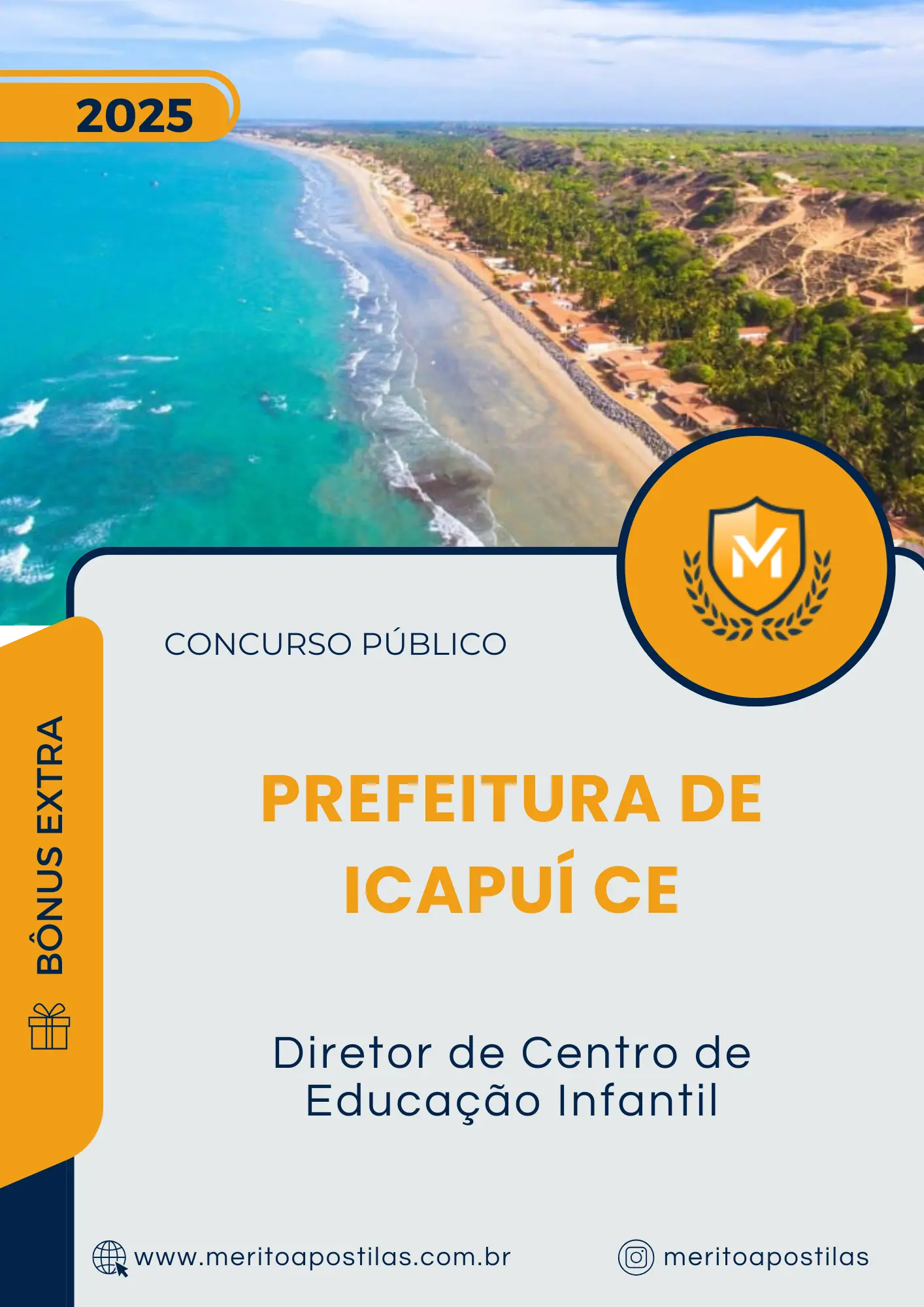 Apostila Diretor de Centro de Educação Infantil Prefeitura de Icapuí CE 2025