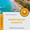 Apostila Diretor de Escola B Prefeitura de Icapuí CE 2025