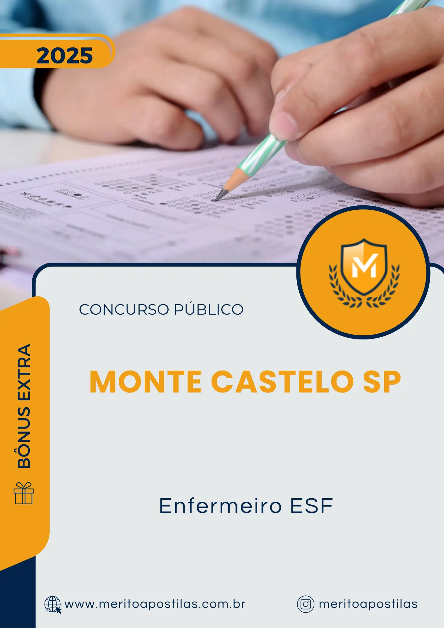 Apostila Enfermeiro ESF Prefeitura de Monte Castelo SP 2025