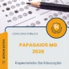 Apostila Especialista Da Educação Prefeitura de Papagaios MG 2026