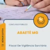 Apostila Fiscal De Vigilância Sanitária Prefeitura de Abaeté MG 2026