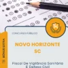 Apostila Fiscal De Vigilância Sanitária E Defesa Civil Prefeitura de Novo Horizonte SC 2025