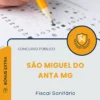 Apostila Fiscal Sanitário Prefeitura de São Miguel do Anta MG 2026