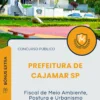 Apostila Fiscal de Meio Ambiente Postura e Urbanismo Prefeitura de Cajamar SP 2025