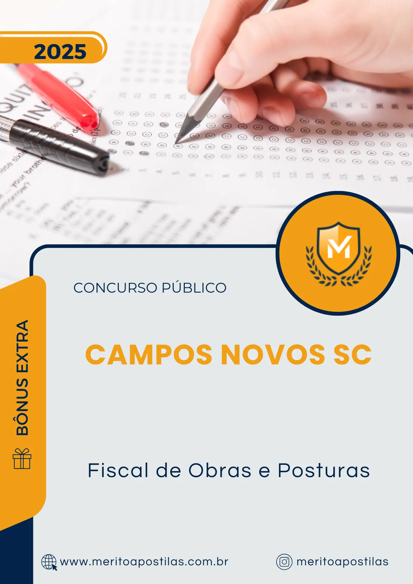 Apostila Fiscal de Obras e Posturas Prefeitura de Campos Novos SC 2025