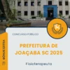 Apostila Fisioterapeuta Prefeitura de Joaçaba SC 2025