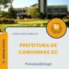 Apostila Fonoaudióloga Prefeitura de Canoinhas SC 2025