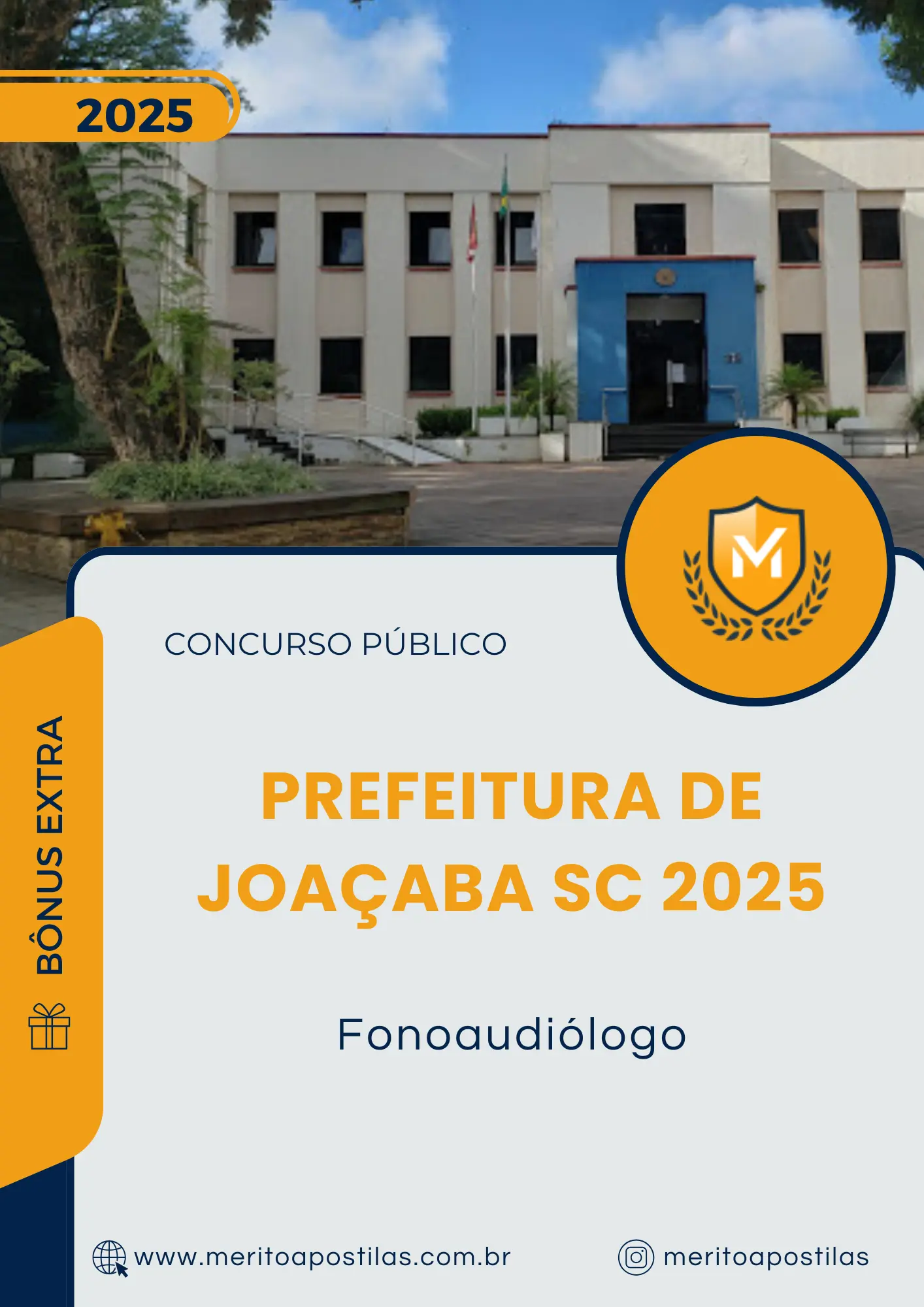 Apostila Fonoaudiólogo Prefeitura de Joaçaba SC 2025