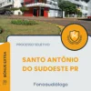 Apostila Fonoaudiólogo Prefeitura de Santo Antônio do Sudoeste PR 2025