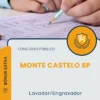 Apostila Lavador Engraxador Prefeitura de Monte Castelo SP 2025