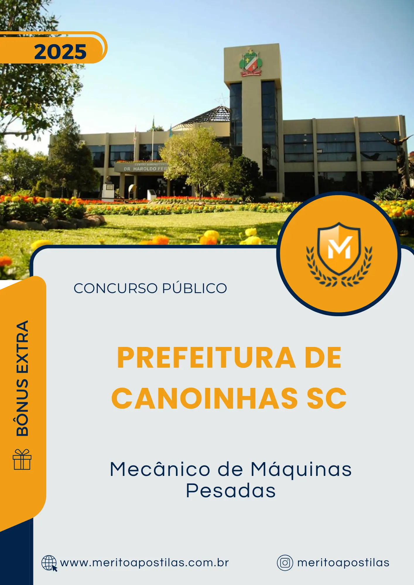 Apostila Mecânico de Máquinas Pesadas Prefeitura de Canoinhas SC 2025