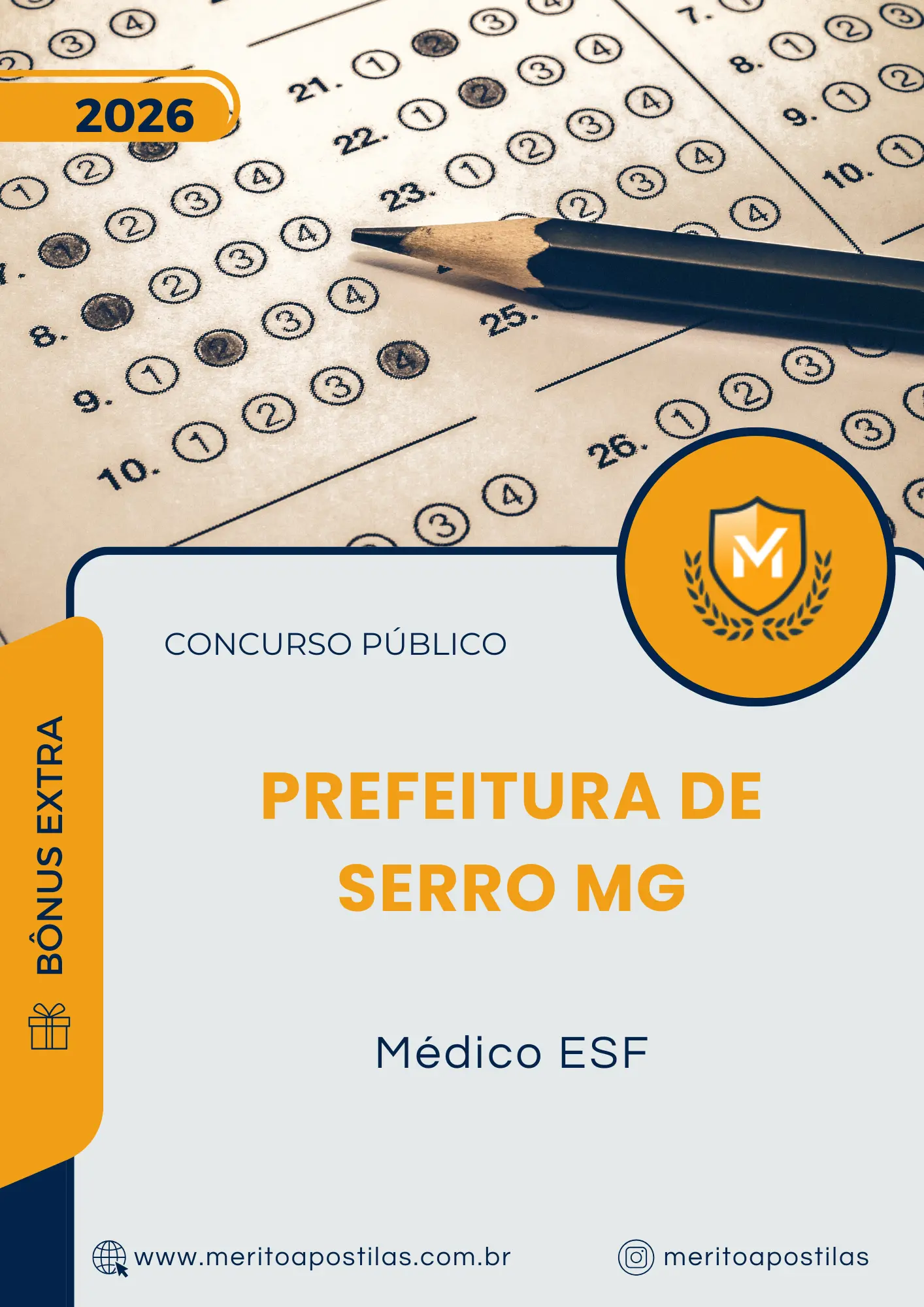 Apostila Médico ESF Prefeitura de Serro MG 2026