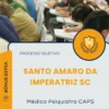 Apostila Médico Psiquiatra CAPS Prefeitura de Santo Amaro da Imperatriz SC 2025