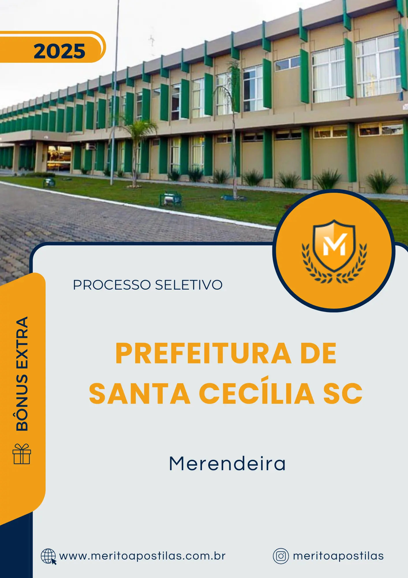 Apostila Merendeira Prefeitura de Santa Cecília SC 2025