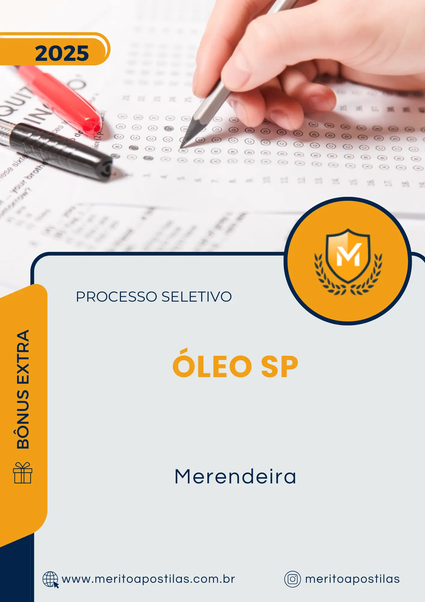 Apostila Merendeira Prefeitura de Óleo SP 2025