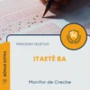 Apostila Monitor de Creche Prefeitura de Itaetê BA 2025