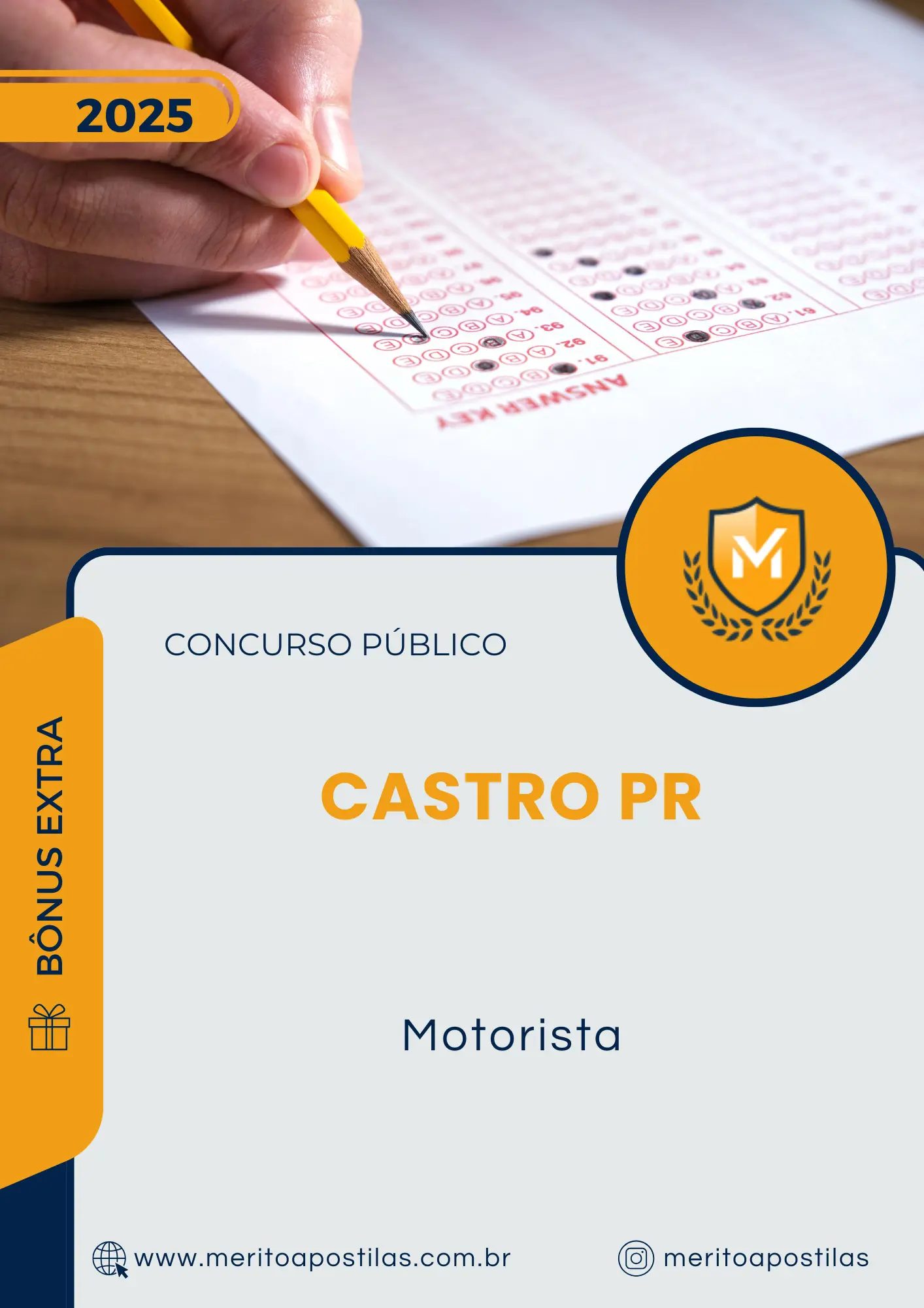 Apostila Motorista Prefeitura de Castro PR 2025