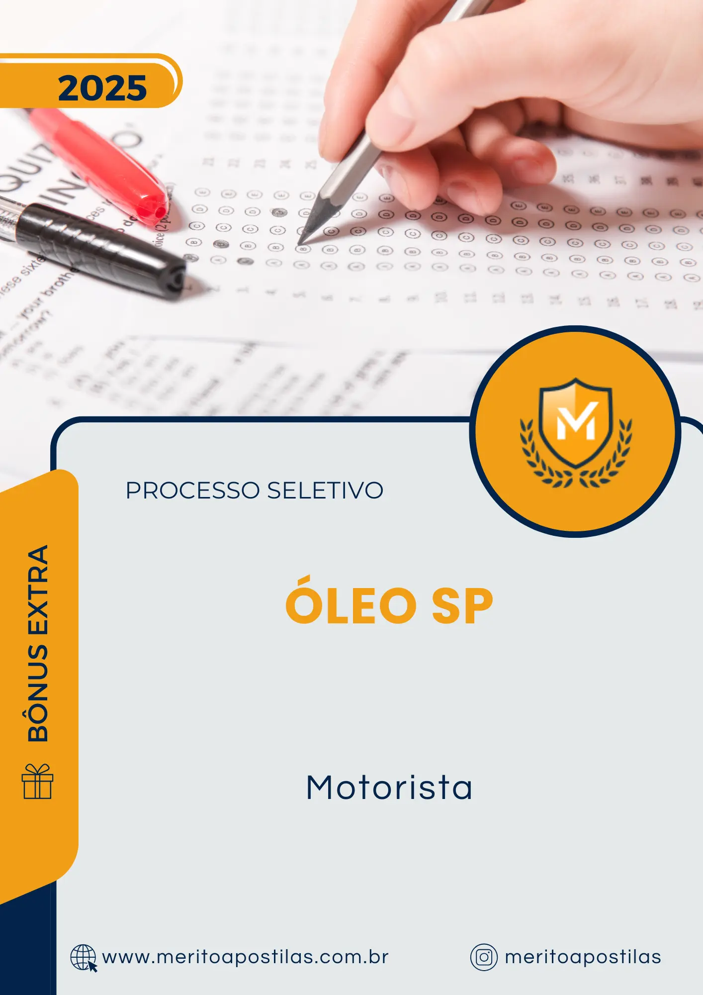 Apostila Motorista Prefeitura de Óleo SP 2025
