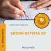 Apostila Motorista Prefeitura de Abdon Batista SC 2025