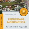 Apostila Motorista CNH Categoria D Prefeitura de Bandeirante SC 2025