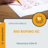 Apostila Motorista CNH D Prefeitura de Rio Rufino SC 2025