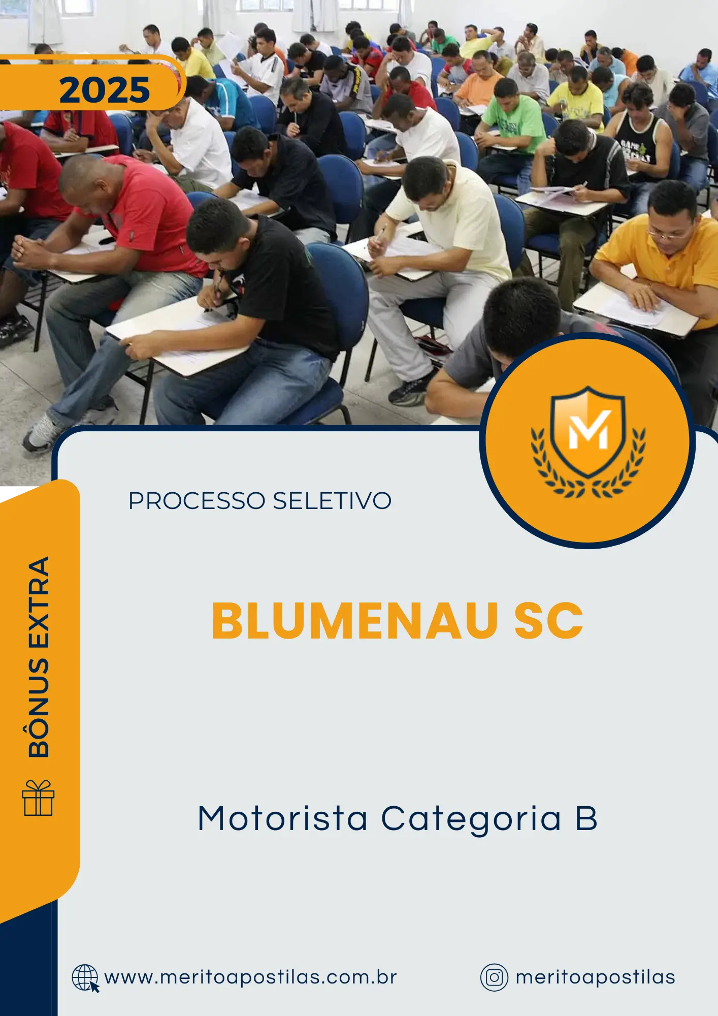 Apostila Motorista Categoria B Prefeitura de Blumenau SC 2025